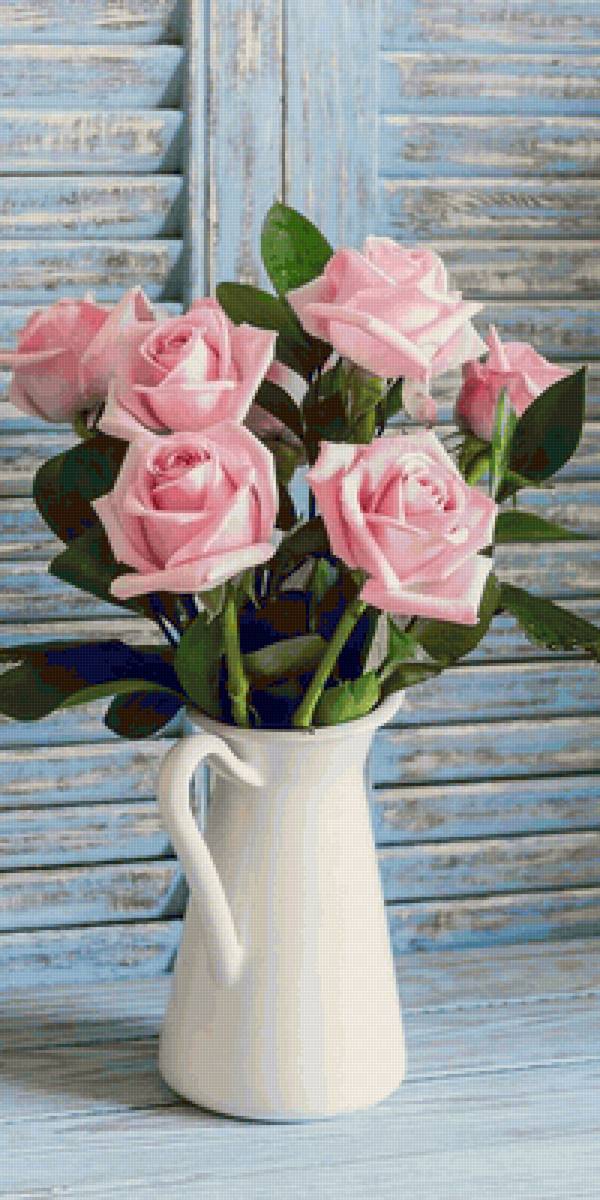 bouquet de rosas - flores, rosas - предпросмотр