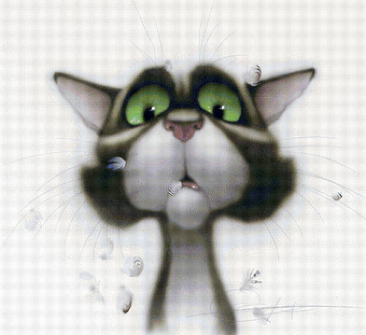 кот - животные, портрет, кот - предпросмотр