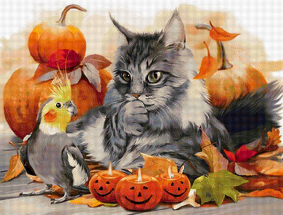 кот - портрет, животные, кот - предпросмотр