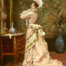 Схема вышивки «у зеркала»