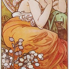 Схема вышивки «девушка»