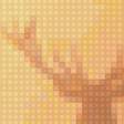 Предпросмотр схемы вышивки «Олень» (№2300347)