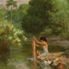 Схема вышивки «1954 Labandera»