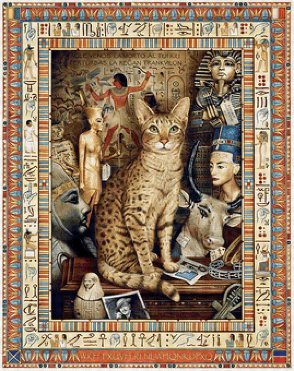 кот - животные, кот, портрет - предпросмотр