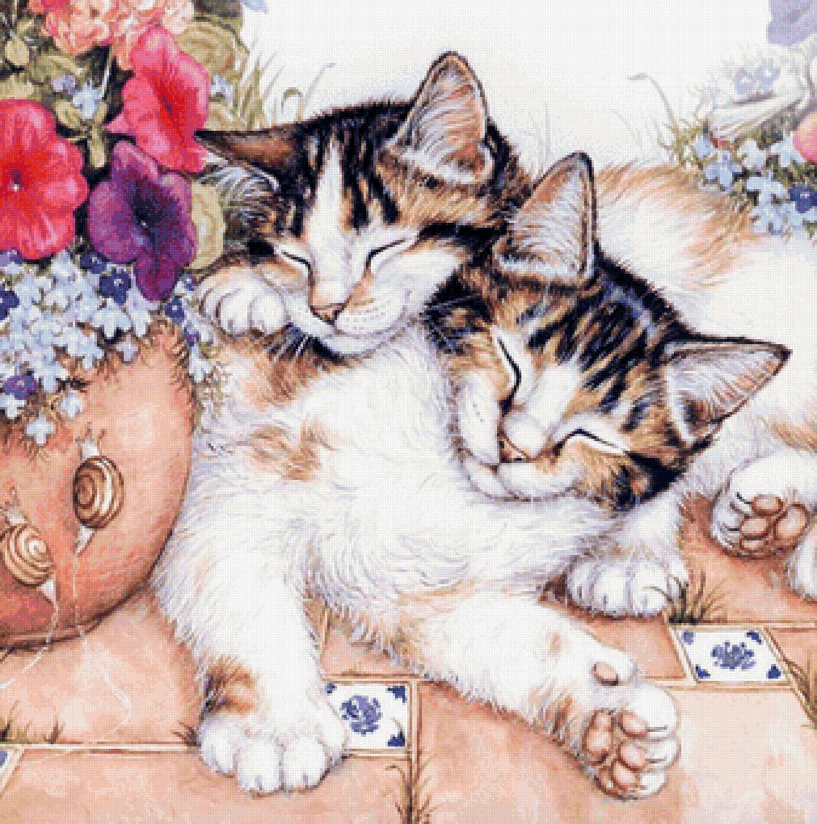 Красивые открытки с кошками. Дебби Кук картины. Дебби Кук кошки. Милые картины. Открытка кошки.