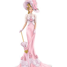 Схема вышивки «lady4»