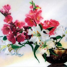 Схема вышивки «Цветок»