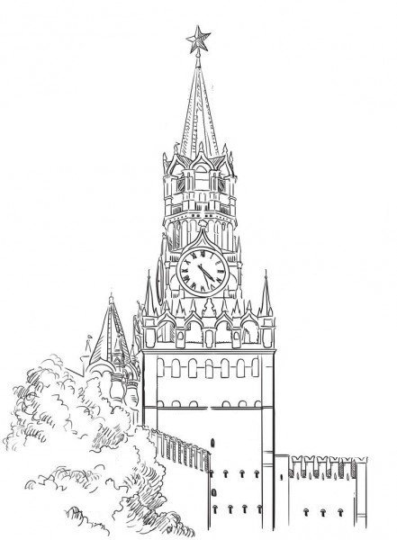 кремль - башня, москва, россия - оригинал