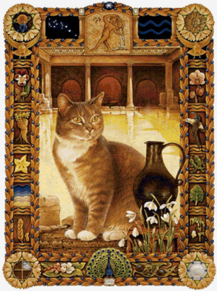 кот - животные, кот, портрет - предпросмотр