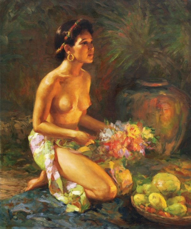 The Offering - lady, amorsolo - оригинал