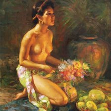 Схема вышивки «The Offering»