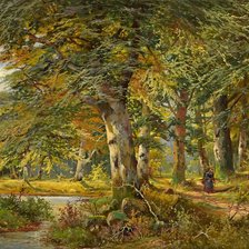 Схема вышивки «Пейзаж»