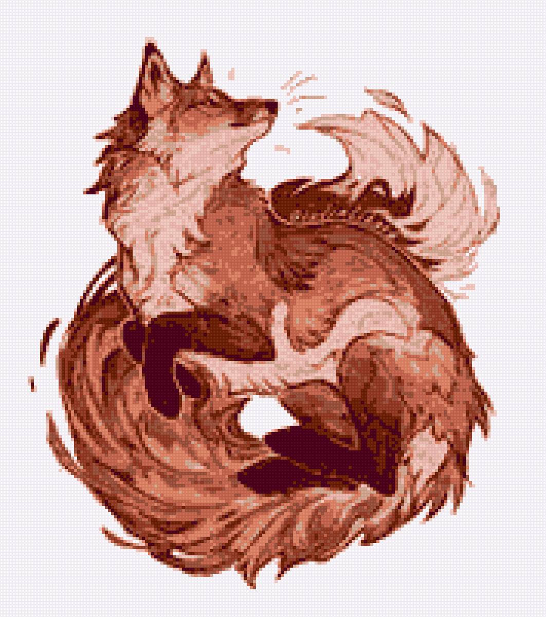 Лиса - лисица, лиса - предпросмотр