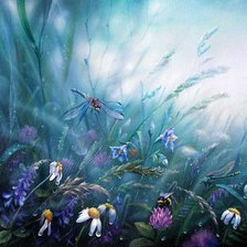 Схема вышивки «природа»