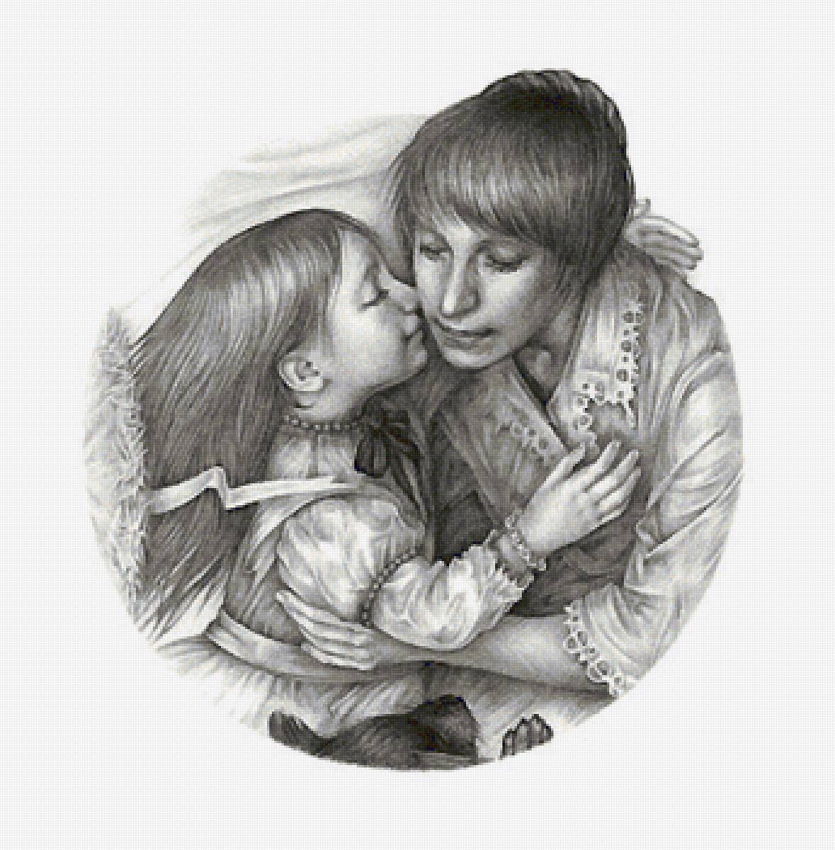 мать и дочь - предпросмотр