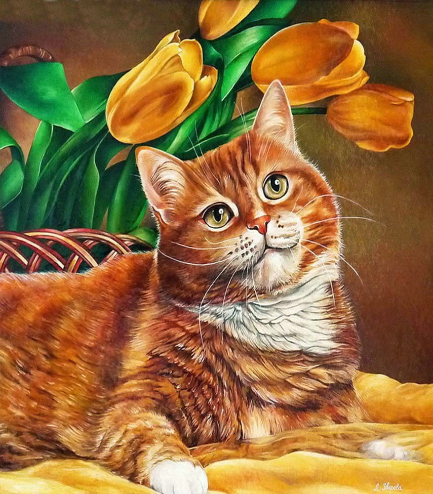 кот - животные, кот, портрет - оригинал