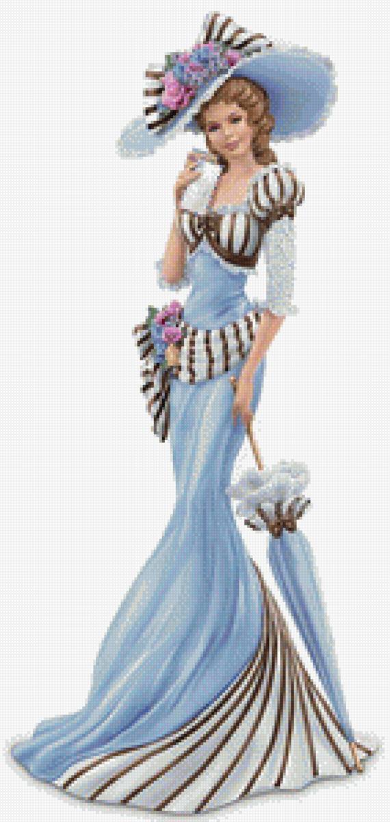 ЛЕДИ В СИНЕМ - denecs - предпросмотр