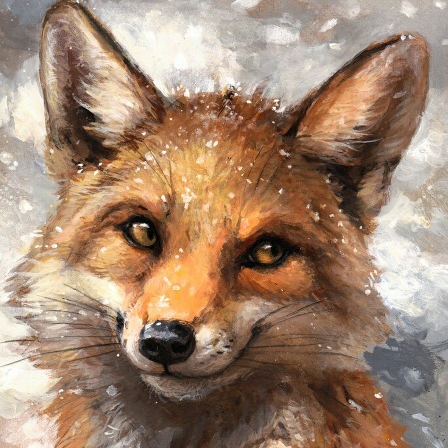 лиса - портрет - оригинал