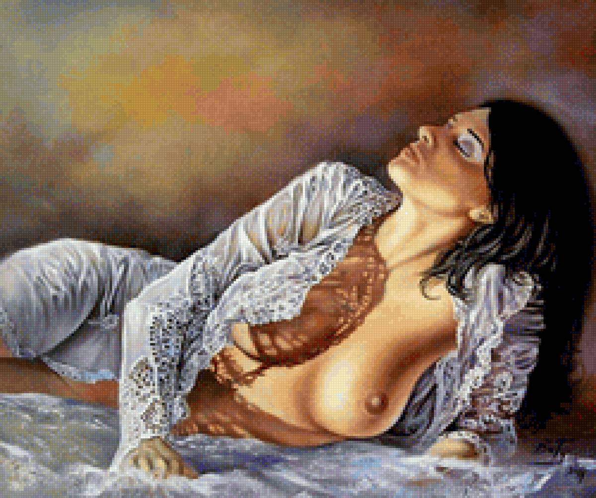 №2303766 - картина, люди, дама - предпросмотр