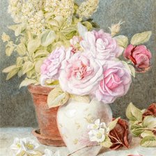 Схема вышивки «Цветы»