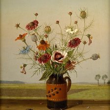 Схема вышивки «цветы»