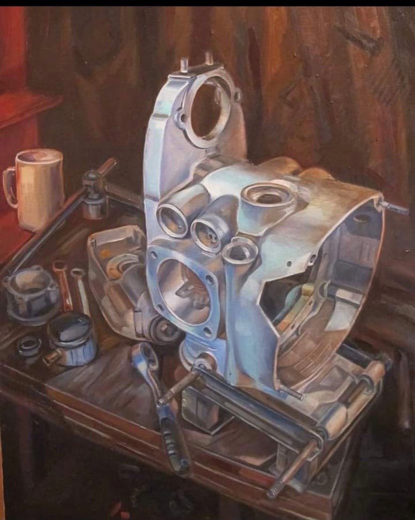 Двигатель мото Урал - оригинал