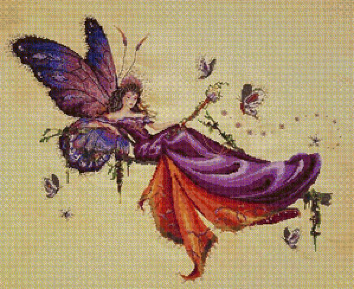 Butterfly Fairy - fantasy, fairy - предпросмотр