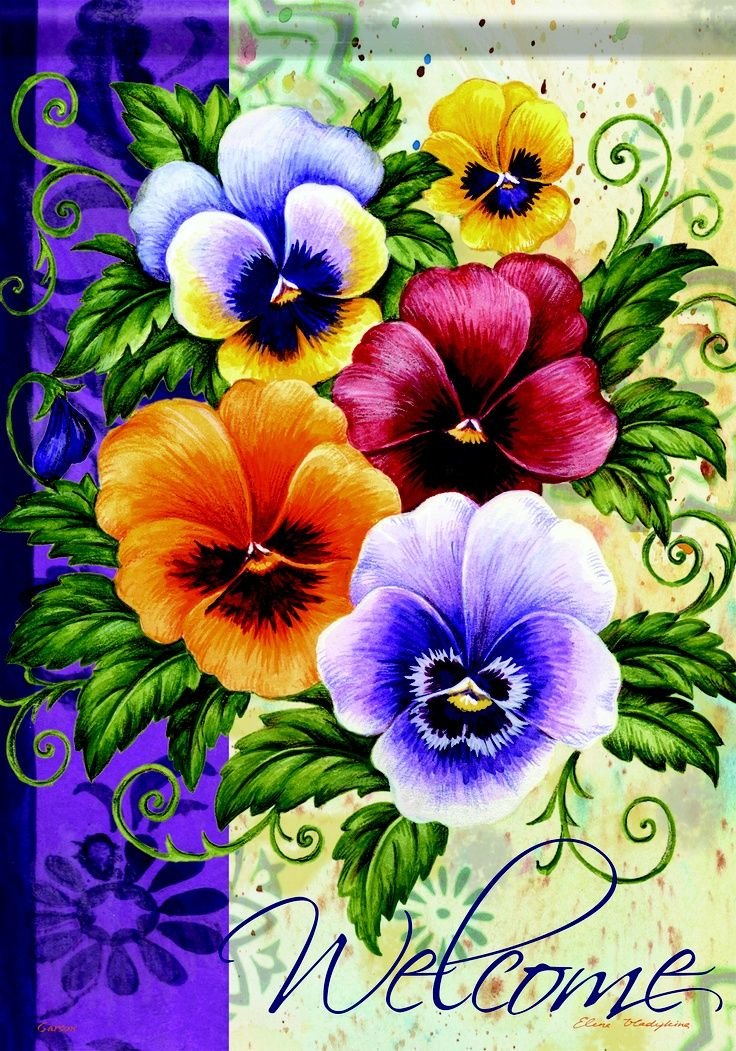 Анютины глазки - оригинал