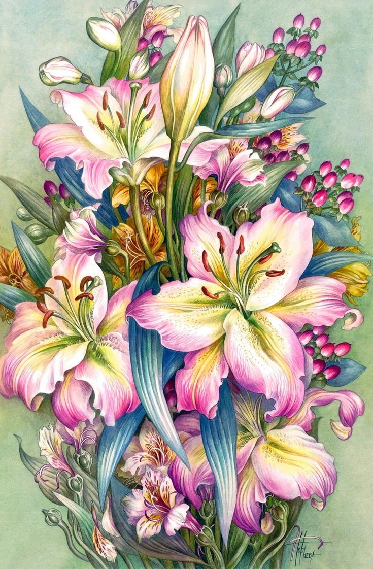 Цветы - оригинал