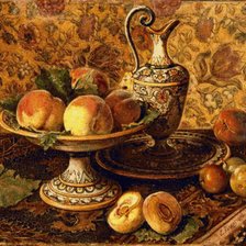 Схема вышивки «Натюрморт восточный»