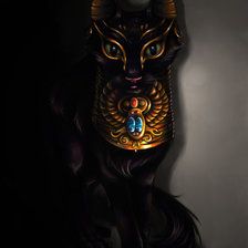 Схема вышивки «Бастет»