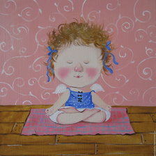 Схема вышивки «АНГЕЛ»