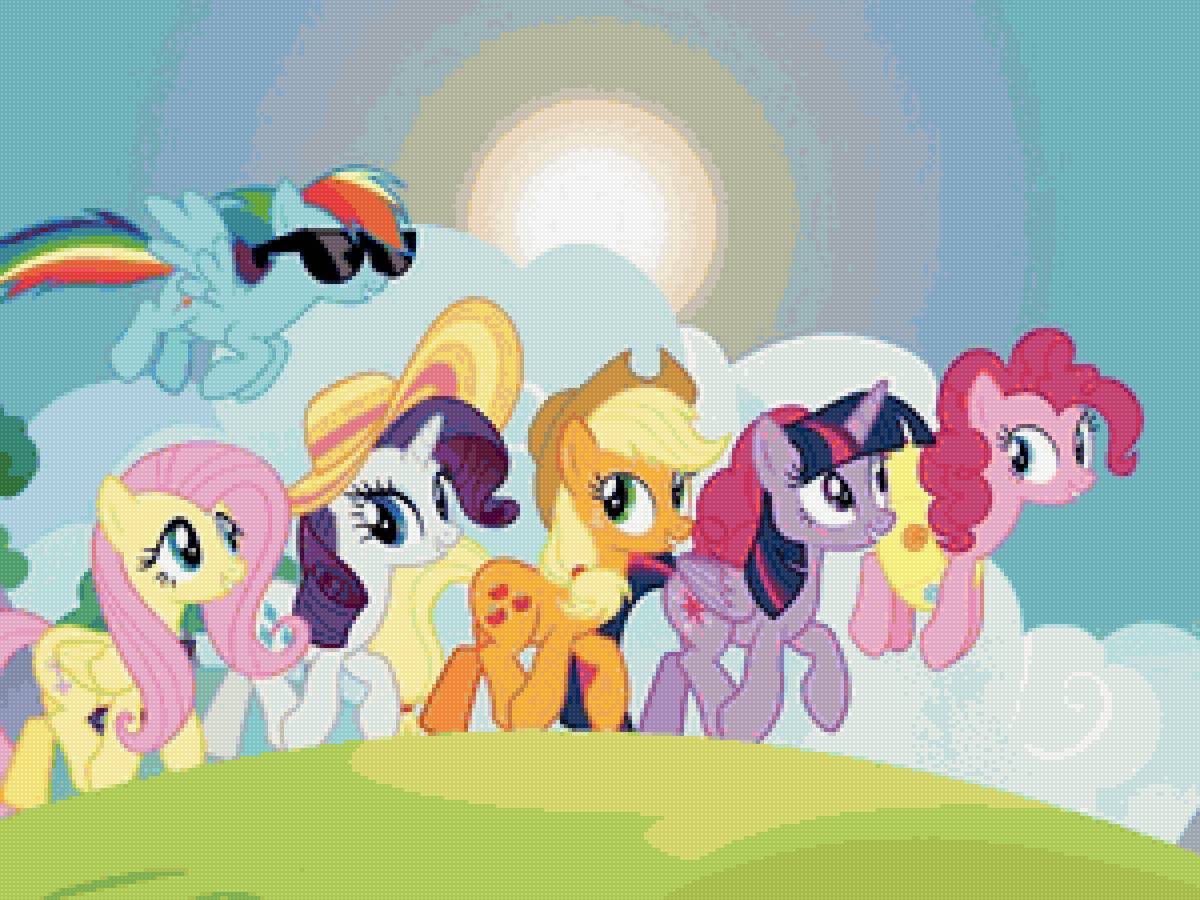 мой милый пони - пони, дружба - предпросмотр