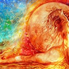 Схема вышивки «девушка»