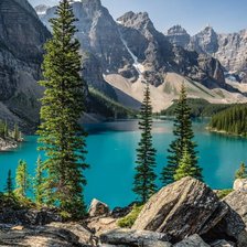 Схема вышивки «Пейзаж»