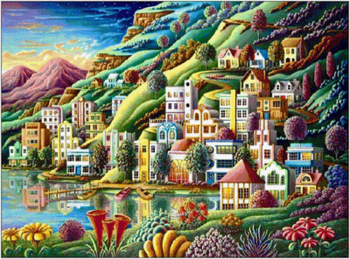 Hidden Harbor - landscape, haed - предпросмотр