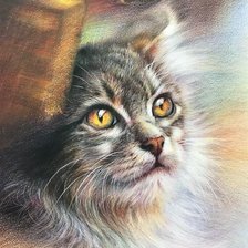 Оригинал схемы вышивки «Gato.» (№2308948)