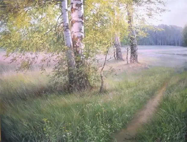 Березки - лето, природа - оригинал