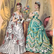 Схема вышивки «dame»