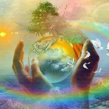 Схема вышивки «вселенский разум»