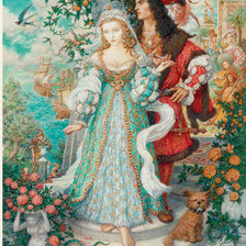 Схема вышивки «fiaba»