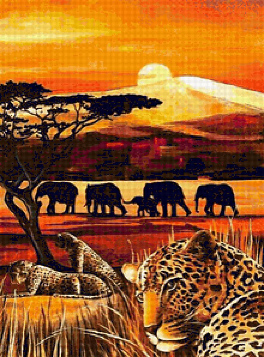 Саванна Африка1 - африка - предпросмотр