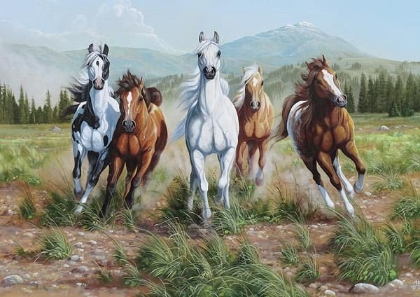 Кони - оригинал