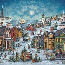 Схема вышивки «inverno»