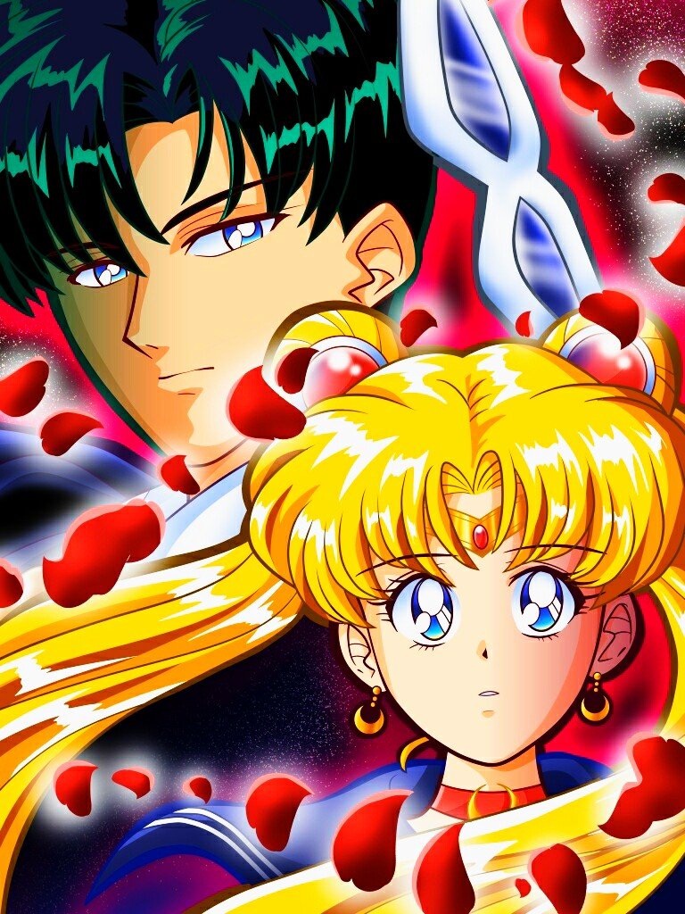 мамору и сейлор мун - сейлор, мамора, мунн - оригинал