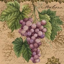 Схема вышивки «Виноград»