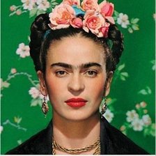 Схема вышивки «Фрида кало»