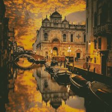 Схема вышивки «Венеция»