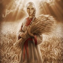 Схема вышивки «Жатва»