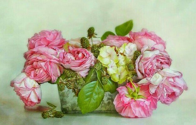 Букет - цветы - оригинал